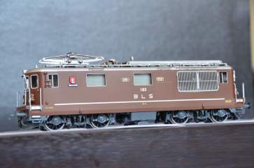 European Prototypes Fulgurex 22601 BLS Re 44 163 GRENCHEN Electric Locomotive-8329