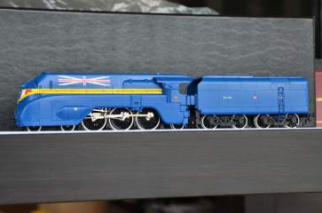 European Prototypes Fulgurex NORD Carenee Super Pacific Steam Locomotive Blue Livery-2119