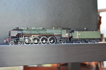 European Prototypes Lemaco HO-045 SNCF 241A 59 Steam Locomotive-3366