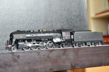 European Prototypes Lematec HO-0368 SNCF 141R 1207 Steam Locomotive Coal Tender- 8203