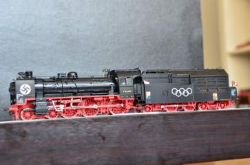 European Prototypes Micro-Feinmechanik 04612HL DRG T38 1936 Olympic Steam Locomotive-8320