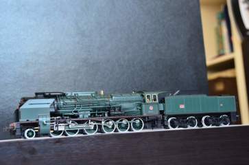 European Prototypes Micro-Metakit 07901H SNCF 160A Steam Locomotive-8602