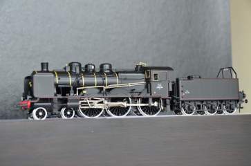 European Prototype Fulgurex 2229/1 SNCF 230K Steam Locomotive 6599