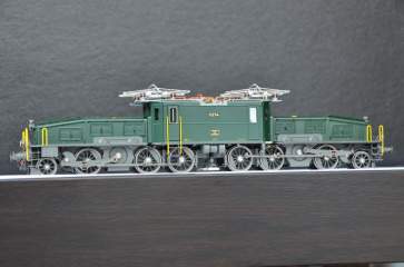 European Prototype Lematec HO-211/2 SBB Be 6/8II Crocodile Electric Locomotive 7065