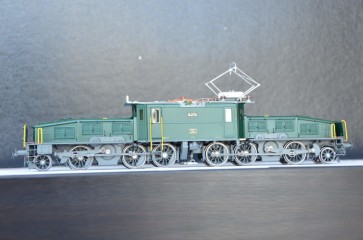 European Prototype Lematec HO-211/9 SBB Ce 6/8II Crocodile Electric Locomotive 4056