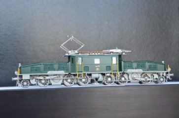 European Prototype Lematec HO-211/5 SBB Be 6/8II Crocodile Electric Locomotive 4052