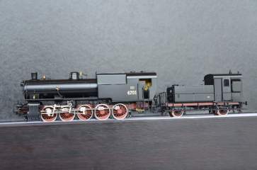 European Prototype Micro-Metakit 05900H FS Gr-470 4701 Steam Locomotive 4553