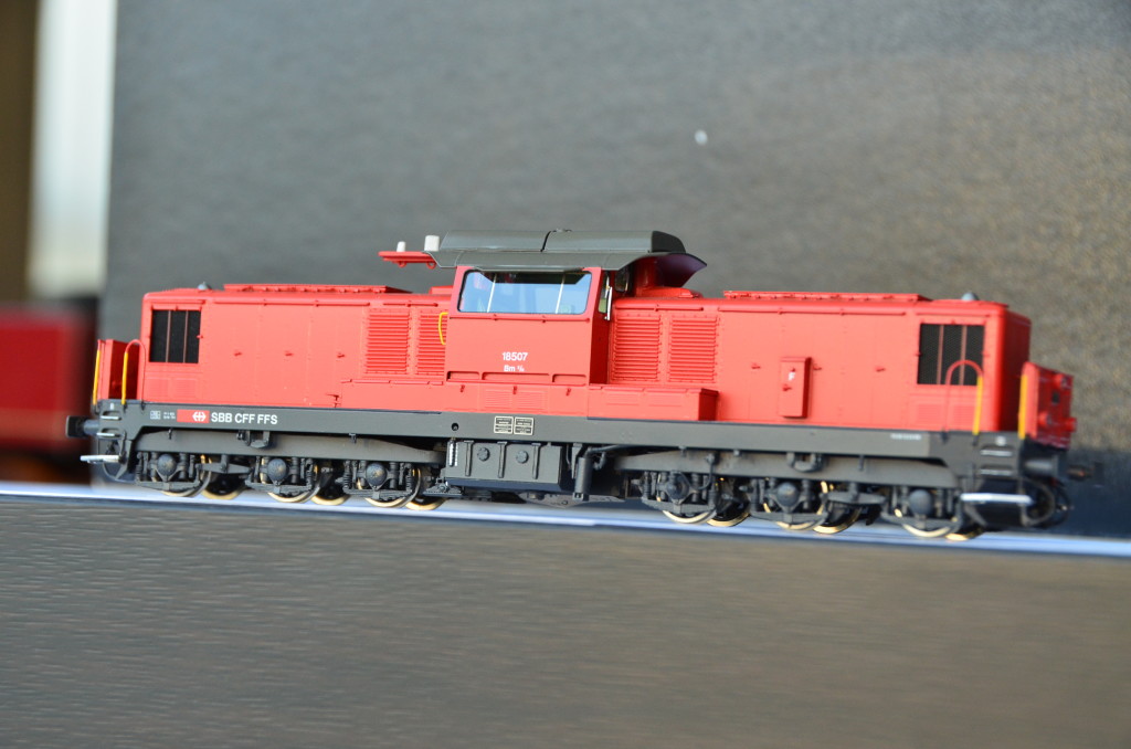 Lemaco HO-078/1 SBB/CFF Bm 6/6 18507 Diesel LocomotiveSOLD | Brass