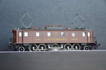 European Prototypes Lemaco HO-074 BLS Be 57 151 Historic Lok Electric Locomotive-2954