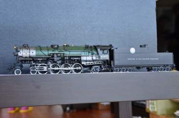 North American Prototypes Other Glacier Park GPM D&RGW M-75 Steam Locomotive Green Boiler-3157